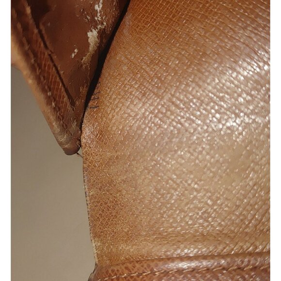 Louis Vuitton Monogram Canvas Vintage Small Fold Wallet Snap Closure Unisex - Picture 12 of 13